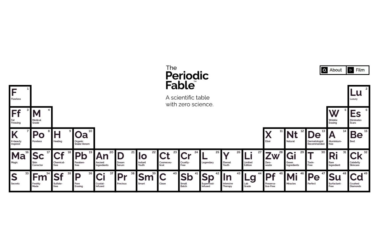 The Ordinary, The Periodic Fable