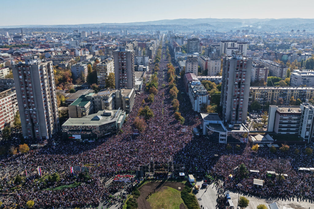 Nadstrešnica, protest, novi sad