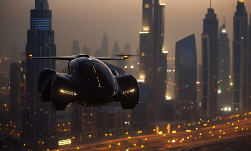 leteći taksi, Dubaiji, taksi, auto