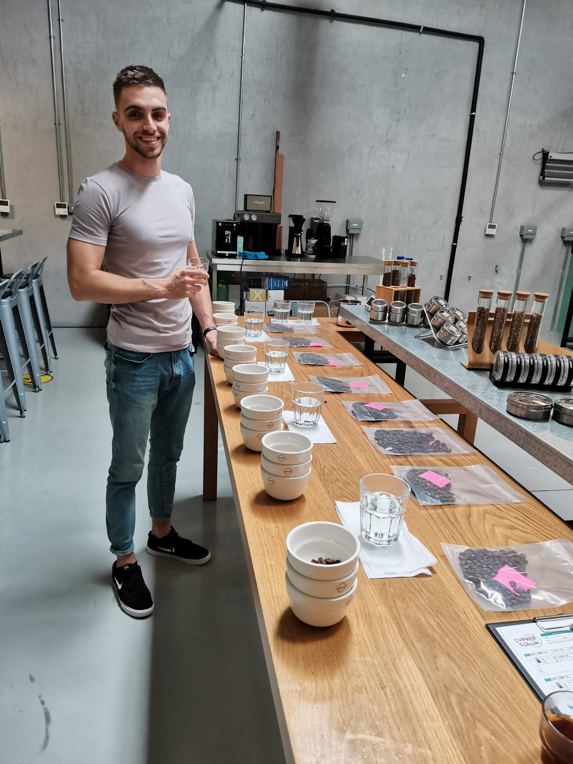 coffee cupping, kafa, Luka Jakšić