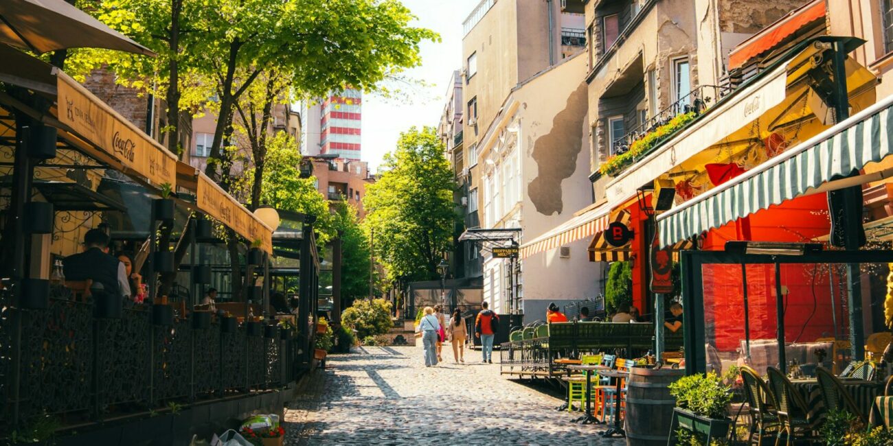 Beograda, Srbija, Skadarlija