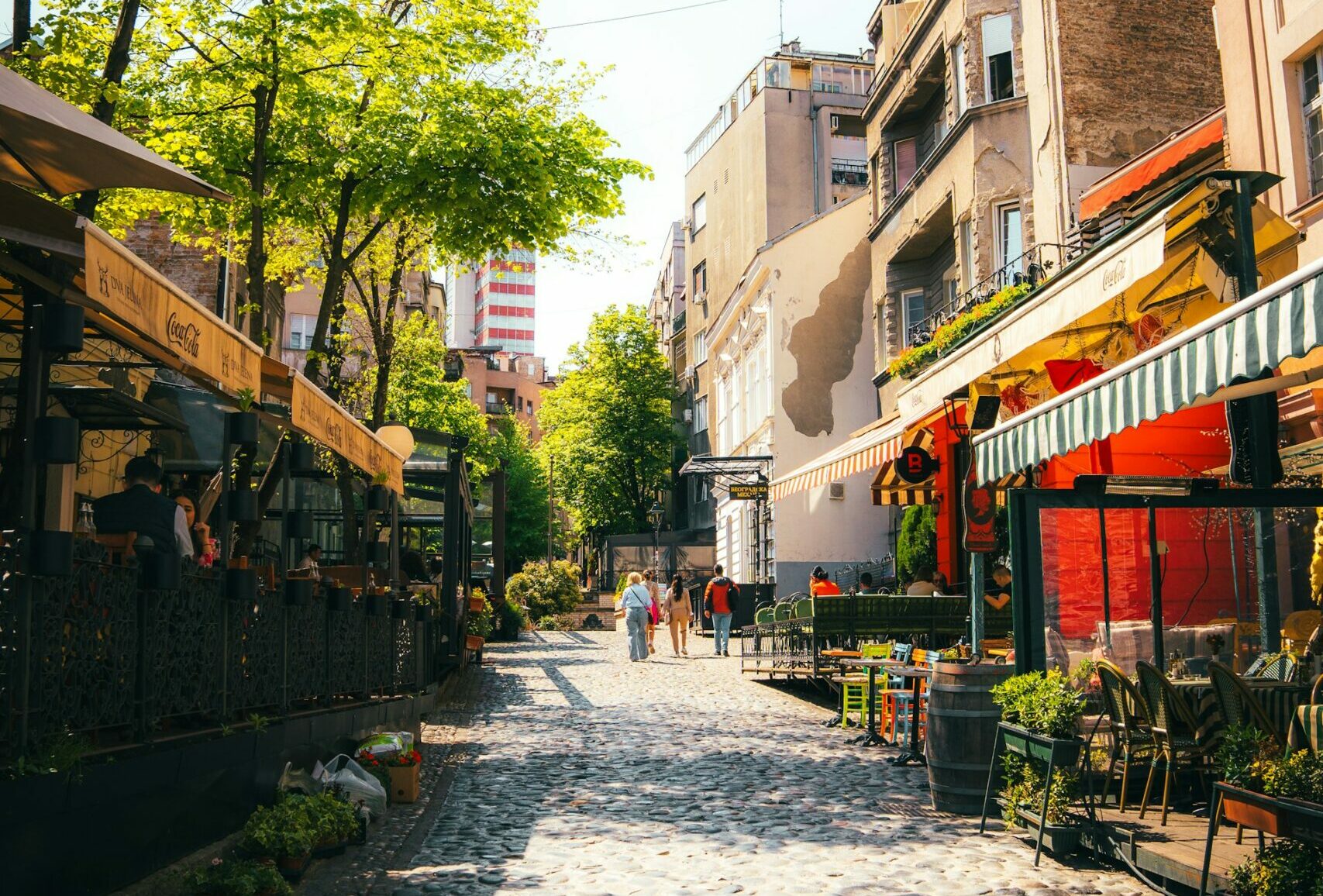 Beograda, Srbija, Skadarlija