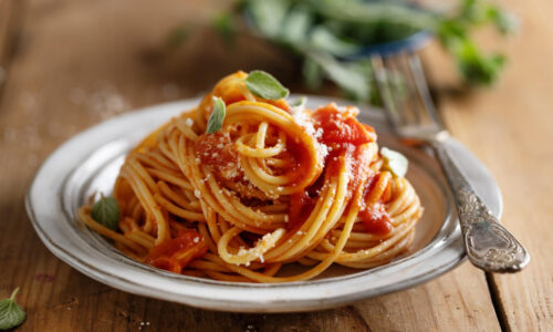 Italijanska kuhinja, špagete