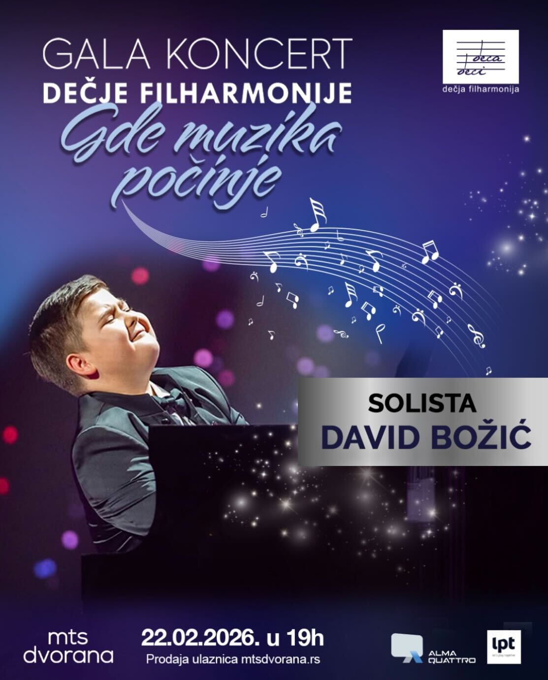 Dečja Filharmonija, David Božić