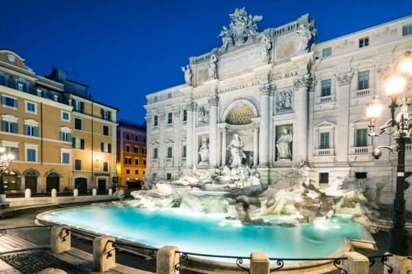 Rim, Italija, Fontana di Trevi