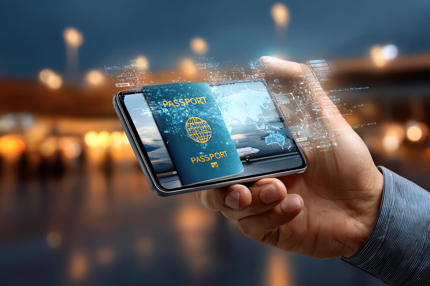 pasoš. digitalni pasoš.