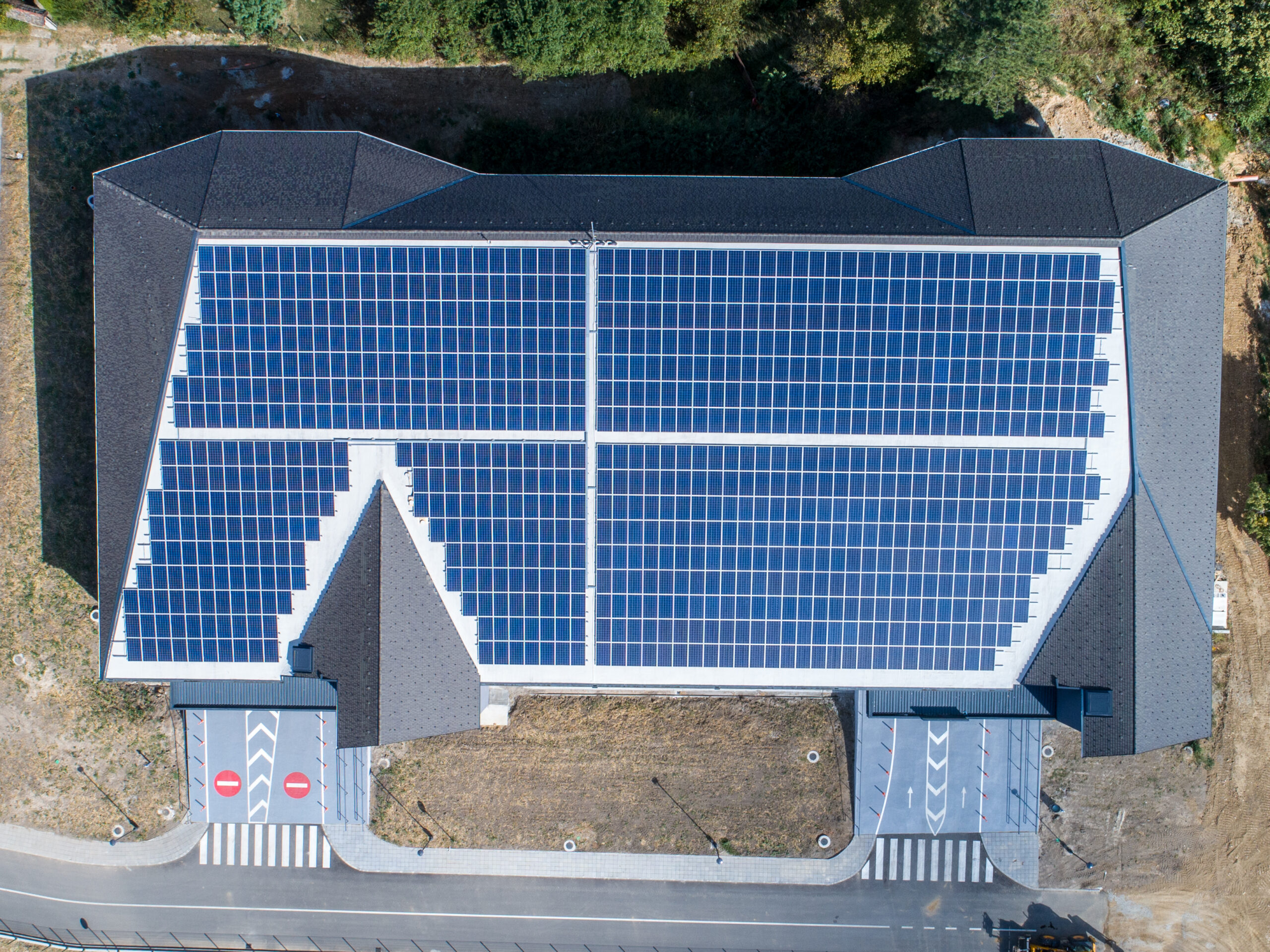 Primer integracije solarnih panela