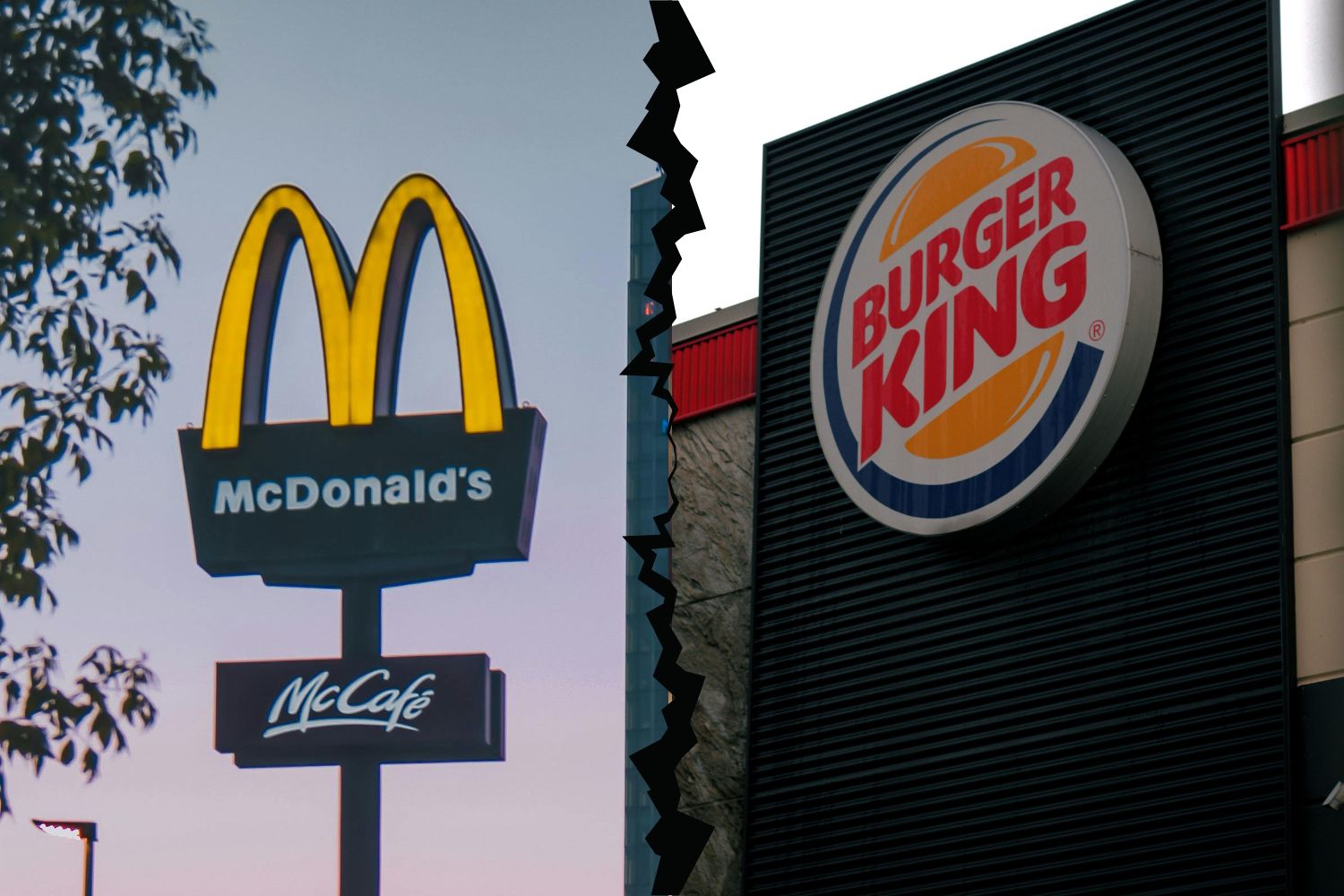 Mac Donalds, Burger King